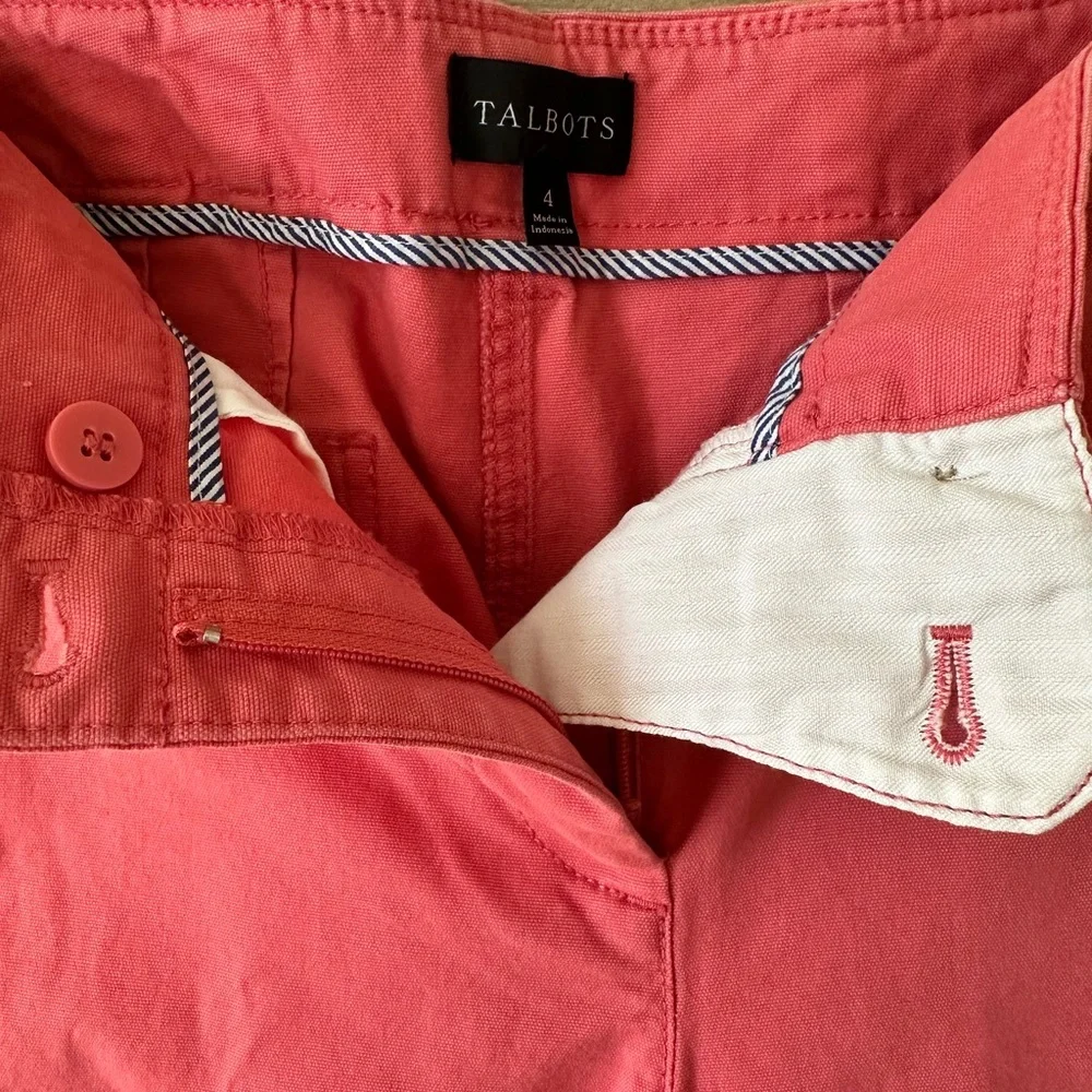 Talbots chic coral